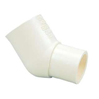 NIBCO 1/2 in. FlowGuard Gold CPVC CTS 45 Degree Spigot x Slip Elbow 