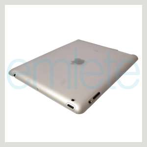   Snap on Hard Back Cover Case works with Smart Cover For iPad 2 3G+WiFi