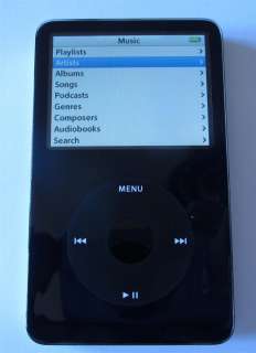 Apple iPod classic 5th Generation Black (30 GB) original box, all 