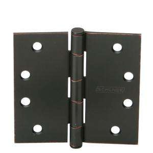 Schlage 4 In. Satin Nickel Round Hinges 3 Packs 677676 at The Home 