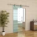  Luxus Glasschiebetür Glastür Tür gestreift 205 x 105 cm 