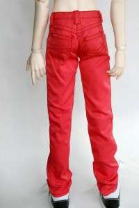 99# Red Jeans/Trousers/Outfit 1/3 SD17 AS BJD Dollfie  