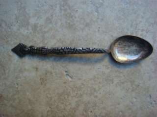 Sterling Silver Inca Peru Souvenir Spoon 925 11.4 Grams  
