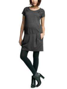 NEW GAP MATERNITY Gray Ponte Knit Tunic Dress XL  