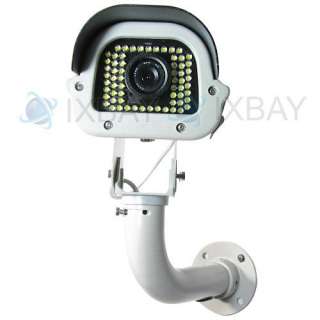 540TVL Car License Plate Captured Camera Outdoor Waterproof 63 White 