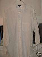 VINTAGE BURBERRY MENS SHIRT FRENCH CUFFS 16 1/2   33  