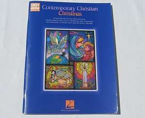 Contemporary Christian Christmas Song Book Easy Guitar 19 Songs 