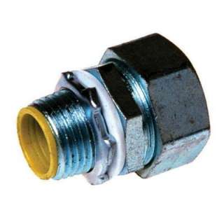 Raco 1/2 In. Straight Liquid Tight Wire Mesh Connector 3512 8 at The 