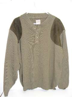   Filson Outdoorsman Sweater Jacket Coat 100% Wool Mens L Seattle  