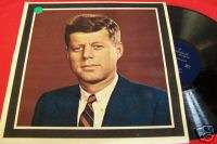 John F Kennedy A Memorial Album Of His Speeches LP  