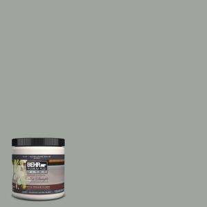 BEHR Ultra 8 oz. Sage Gray Interior/Exterior Paint Tester # 710F 4 
