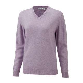 Ashworth Golf Womens V Neck Jumper Sweater Pullover Top   Long Sleeve 