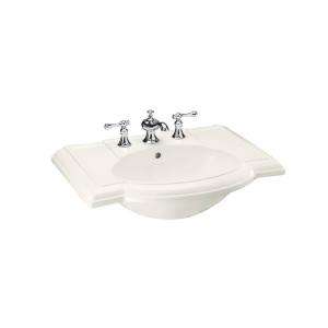 KOHLER Devonshire Lavatory Basin with 8 in. Centers in Biscuit K 2295 