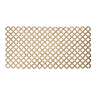   In. x 4 Ft. x 8 Ft. Premium Wood Lattice PT 102577 