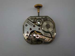 Bulova SWISS Wrist Watch Movement 17 Jewels Vintage Rare Original 
