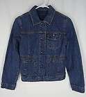 BODEN Blue Denim Jean Jacket Size 6 10 Small S Womens 391