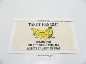 72 Catchmaster Tasty Banana Mouse Glue Traps   Made in USA   
