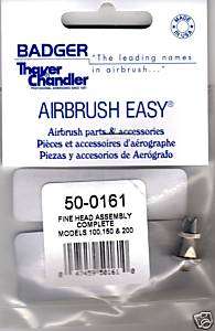 Airbrush Parts   50 0161 Complet Head Assem Fine Badger  