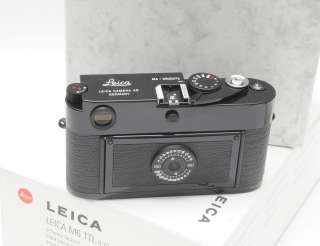 Leica M6 black paint Millennium Edition 10442 boxed  