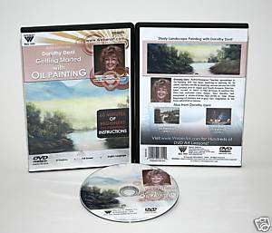 Dorothy Dent~Getting Started With Oil Painting Dvd~New  