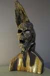 Black Walnut And Driftwood Eyekai Original Oddity Sculpture  