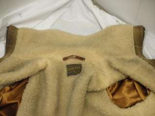Vintage Pendleton Rockabilly Plaid Checkered Fleece Lined Wool Coat 