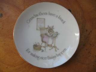 Collectible Plate Grandmother theme Lasting Treasures  