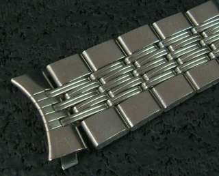 18mm Seiko SQ Stainless Deployment Vintage Watch Band  