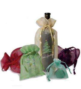 Sheer Organza Favor Bags – Assorted Colors and Sizes  
