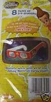 JIMMY NEUTRON BIRTHDAY PARTY SUPPLIES 3 D GLASSES  