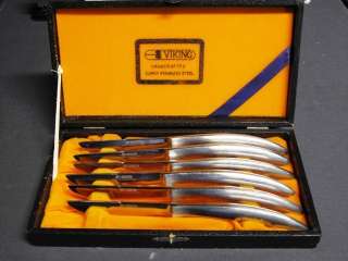 Viking Super Stainless Knife Set (6) Viking Steak Knife  