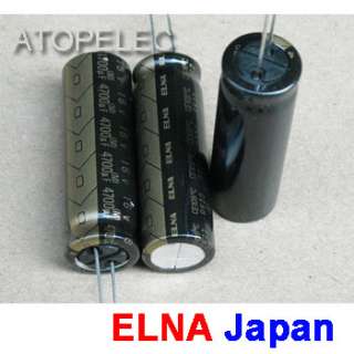4pcs ELNA Electrolytic Capacitors 4700uf/16V Gold  