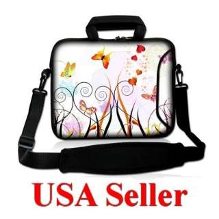 17.3 Neoprene Laptop Bag Case Sleeve w. Pocket Handle & Carrying 