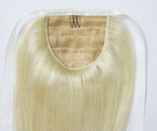 ponytails 16 100g multi mix colors 100% human hair clip extensions
