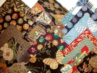 ORIENTAL GARDEN Quilt Squares CHARMS Quilting  