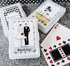 24 Personalized Elite Design Playing Cards Shower Favor