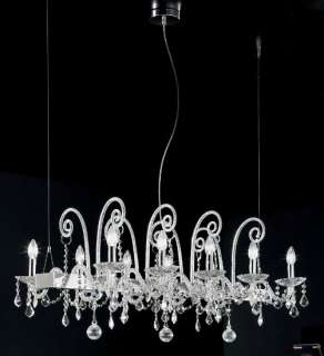 TOPDOMUS Crystal and Murano glass chandelier directly from Italy 