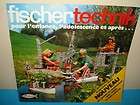 1976 1977 Vintage Old Fischer Technik Fischertechnik Catalogue In 