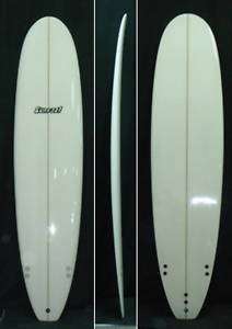 Poly Fiberglass White longboard Funboard Surfboard  