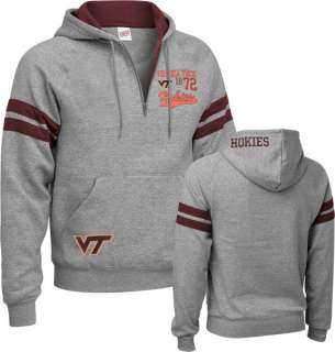 Virginia Tech Hokies Oxford Frat Hooded Sweatshirt  