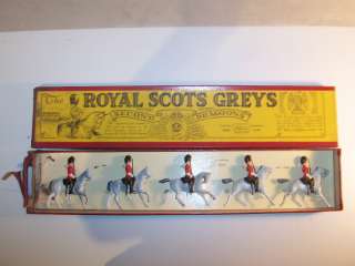 BRITAINS TOY SOLDIERS #32 ROYAL SCOTS GREYS  