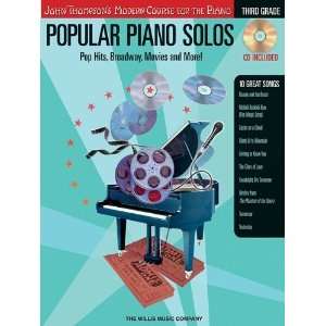  Popular Piano Solos   Grade 3 Pop Hits, Broadway, Movies 