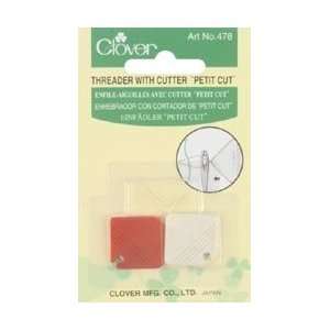  Clover Petite Needle Threader & Cutter 2/Pkg 478; 3 Items 