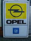 OPEL Großes Werbeschild OPEL/ GM beleuchtbar 2 x 1,5 m