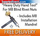 Heavy Duty Hand Tool for M8 Blind Rivet Nuts   RIVNUTS