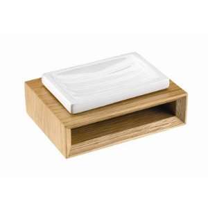  Kingston Solid Oak Soap Dish and Holder