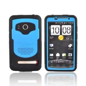  For BLACK BLUE Trident Cyclops HTC EVO 4G Hard Case Electronics