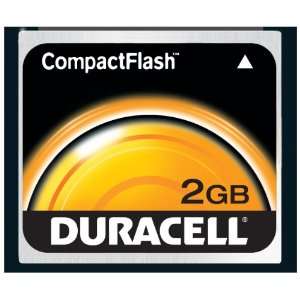  Duracell 2 GB 133x USB 2.0 Compact Flash Card DU CF 2048 R 