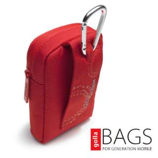 NEW GOLLA G1145 RED GAGE DIGI BAG DIGITAL CAMERA CASE BAG 