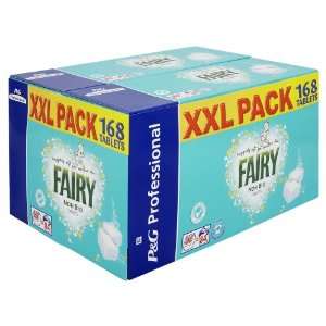 Fairy Non Bio Tablets XXL Pack 168 Tabs P&G Professional NEW & SEALED 
